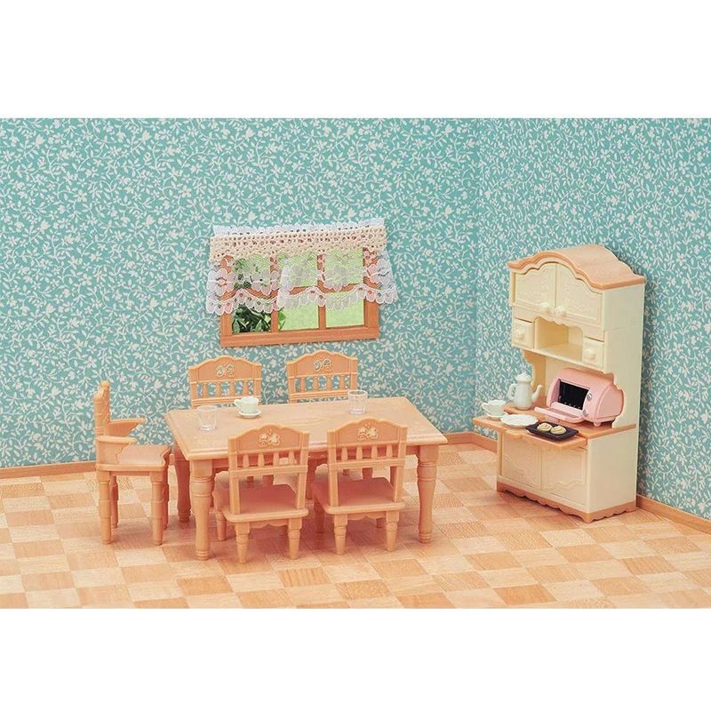 5340_Sylvanian_Families_Conjunto_Sala_de_Jantar_Classica_Epoch_4