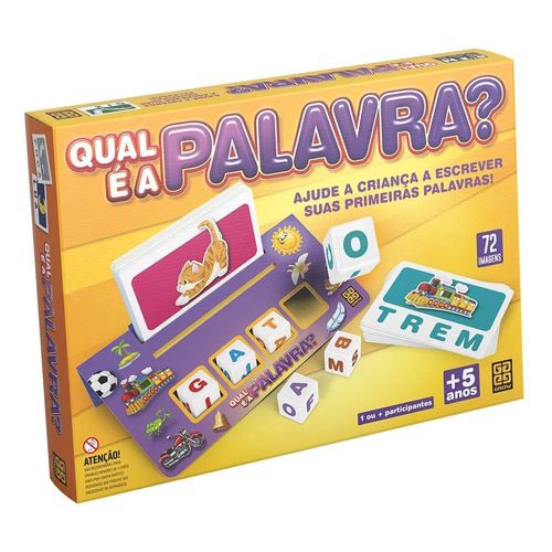 Jogo Educativo - Qual é a Palavra - Grow