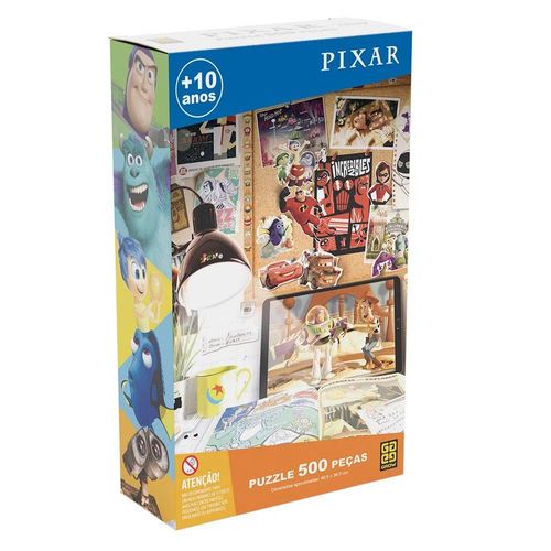 Quebra-Cabeça - Disney Pixar - 500 Peças - Grow