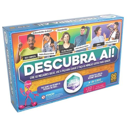 Jogo Descubra Aí! - Grow