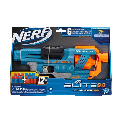 Lançador de Dardos Nerf - Elite 2.0 - Commander RD-6 - Hasbro