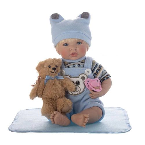 Boneca Laura Baby - Enzo - Reborn - Shiny Toys