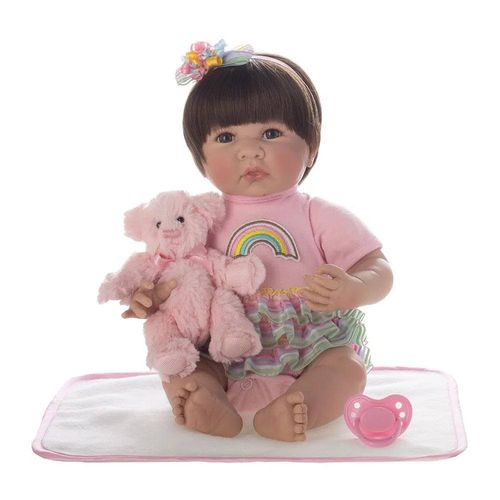 Boneca Laura Baby - Catarina - Reborn - Shiny Toys