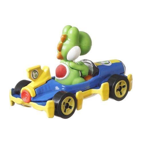 Carrinho Hot Wheels - Mario Kart - Yoshi - Mach 8 - Mattel