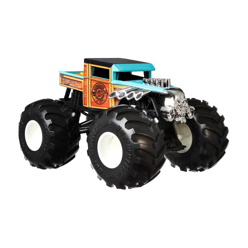 FYJ83_GWL05_Carrinho_Hot_Wheels_Monster_Trucks_124_Bone_Shaker_Mattel_1