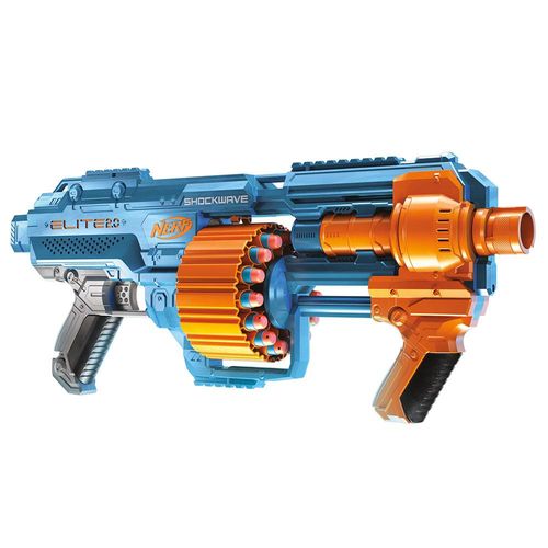 Lançador de Dardos Nerf - Elite 2.0 - Shockwave RD-15 - Hasbro