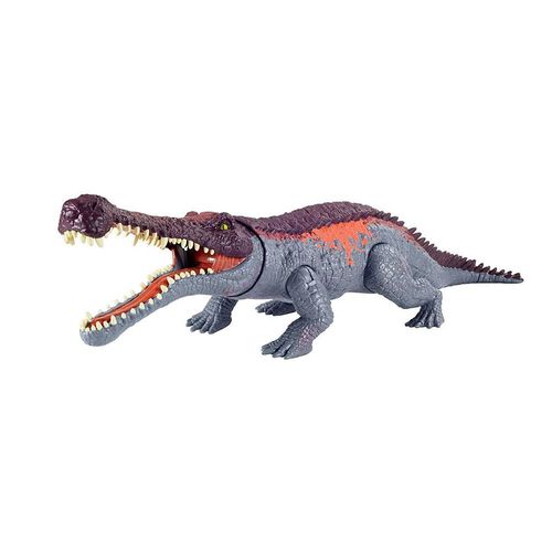 Figura Articulada - Jurassic World - Controle de Ataque Total - Sarcosuchus - Mattel