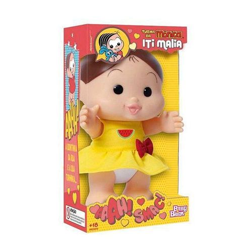 Boneca Bebê - Magali Baby - Iti Malia - Turma da Mônica - Novabrink