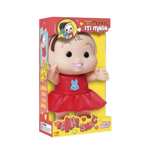 Boneca Bebê - Mônica Baby - Iti Malia - Turma da Mônica - Novabrink