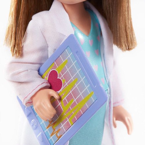 Boneca Barbie - Chelsea Profissões - Médica - Mattel