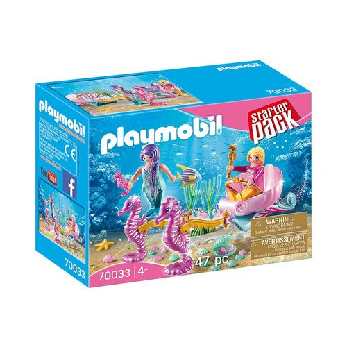 Playmobil Starter Pack - Carruagem de Cavalo-Marinho - 70033 - Sunny