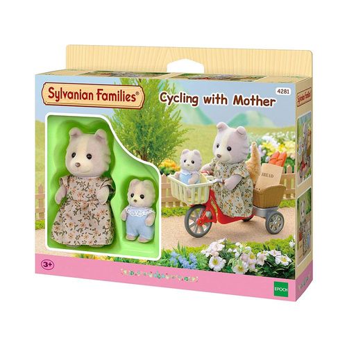 Sylvanian Families - De Bicicleta com a Mamãe - Epoch