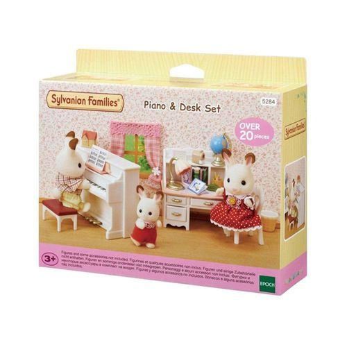 Sylvanian Families - Conjunto Piano com Escrivaninha - Epoch