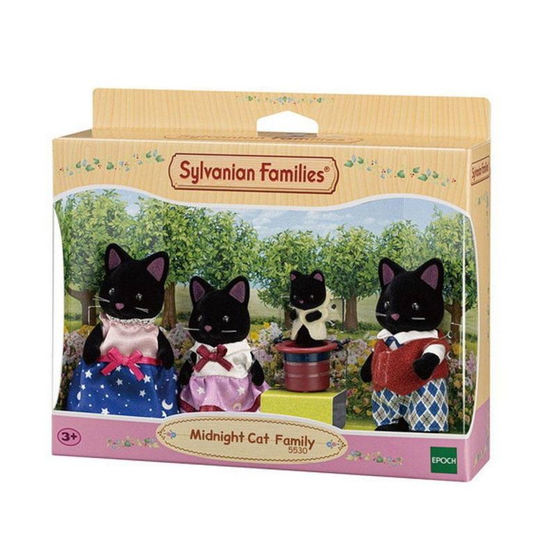 5530_Sylvanian_Families_Familia_dos_Gatos_Meia-Noite_Epoch_1