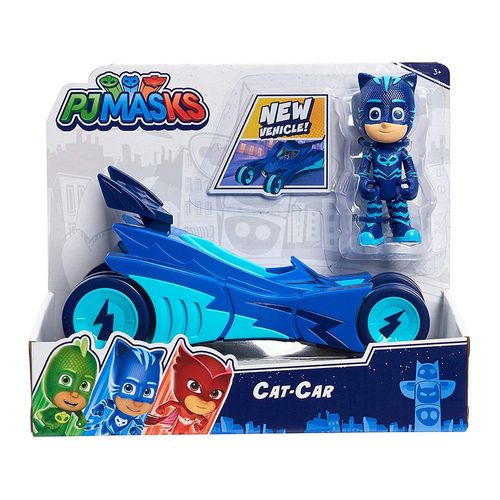 Veículo com Mini Figura - PJ Masks - Menino Gato - Multikids