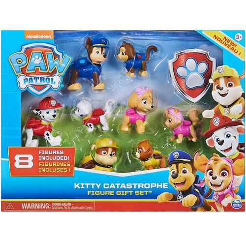 Conjunto de Mini Figuras - Patrulha Canina - Kitty Catastrophe - Sunny