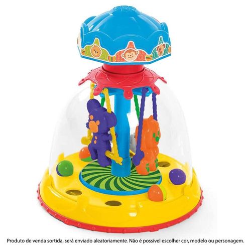 Brinquedo Pedagógico - Carrossel Mágico - Cores Sortidas - Tateti - Calesita