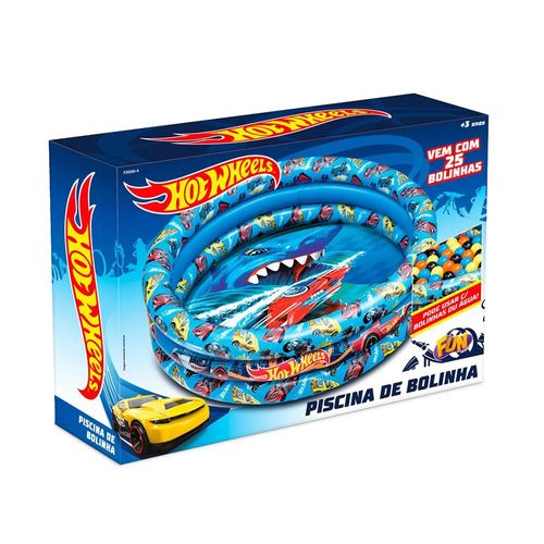 Piscina de Bolinhas Hot Wheels - Com 25 Bolinhas - Fun