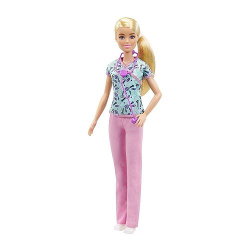 Boneca Barbie Profissões - Enfermeira Loira - Mattel