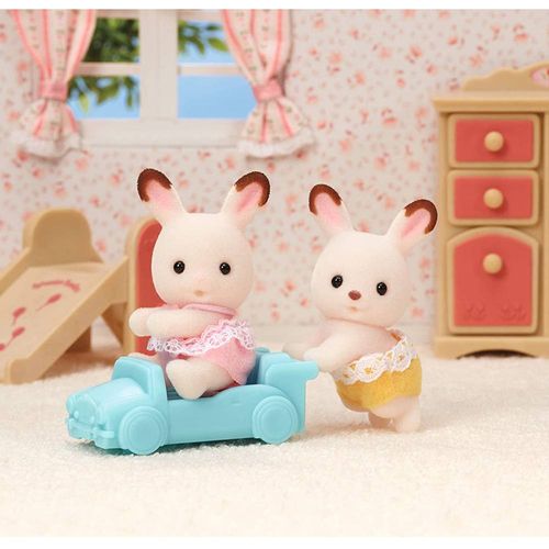 Sylvanian Families - Gêmeos Coelho Chocolate - Epoch