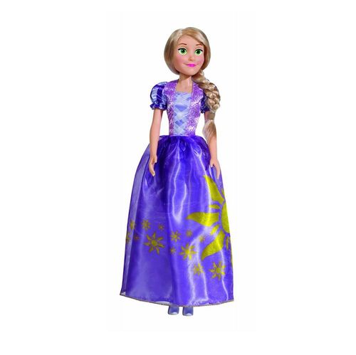 Boneca Clássica Princesas - Mini My Size - Rapunzel - Disney - 55cm - Novabrink