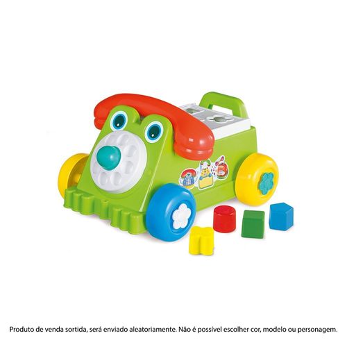 Brinquedo de Encaixar - Rivaphone Didático - Cores Sortidas - Calesita