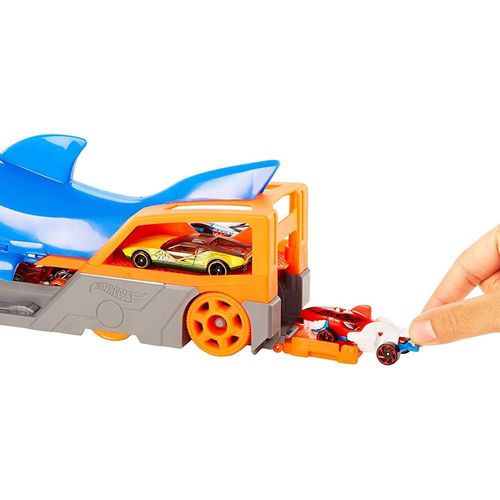 Caminhão Hot Wheels City - Guincho Tubarão com Carrinho - Mattel