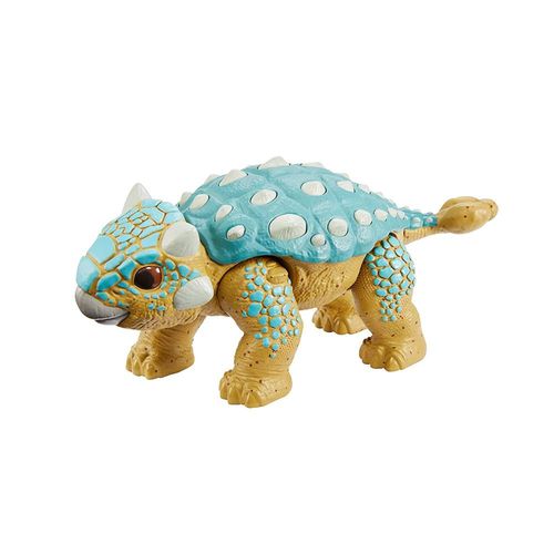 Figura Dinossauro Articulada - Ankylosaurus Bumpy - 12 cm - Dino Rivals - Jurassic World - Mattel