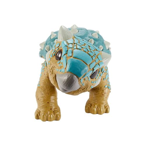 Figura Dinossauro Articulada - Ankylosaurus Bumpy - 12 cm - Dino Rivals - Jurassic World - Mattel