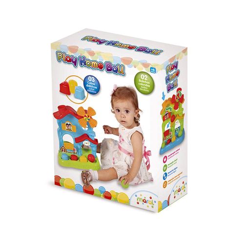 Casinha Educativa - Play Home Ball - Maral