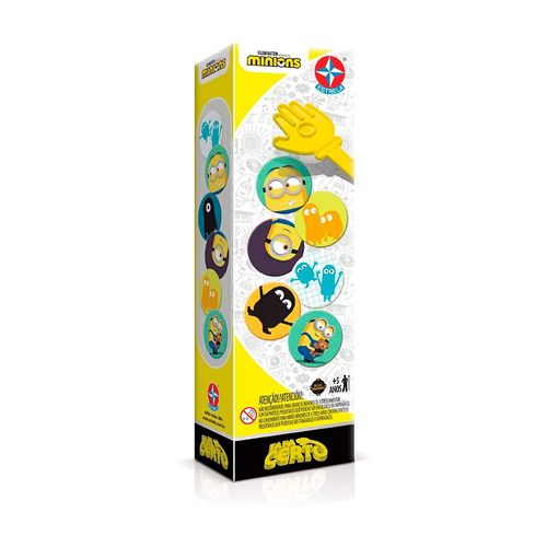 Jogo Tapa Certo - Minions 2: A Origem de Gru - Estrela