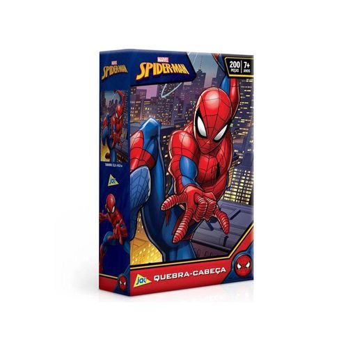 Quebra-Cabeça Homem-Aranha - 200 Peças - Marvel - Toyster