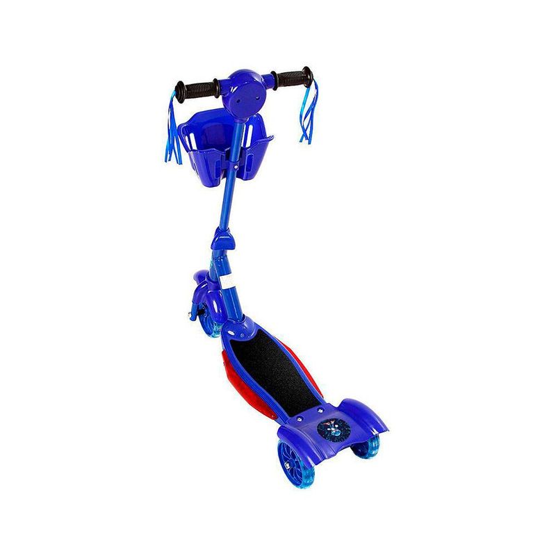 4FI4FT01-01AZ-Patinete-Infantil-com-3-Rodas-Luz-e-Som-Azul-4Fun-2