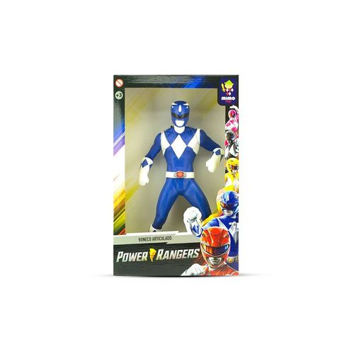 Boneco Articulado Power Rangers - 40 cm - Azul - Mimo