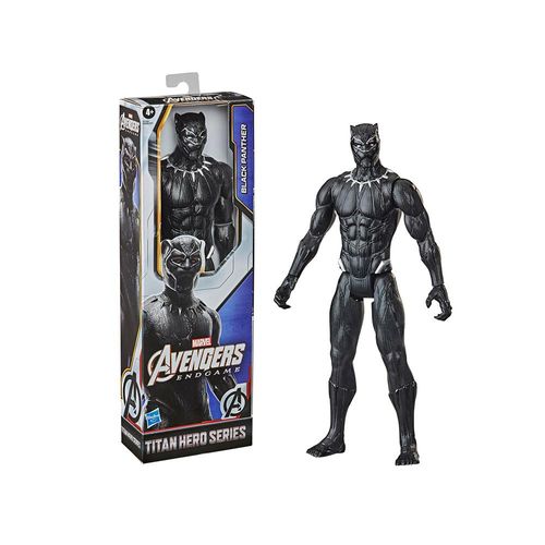 Figura Articulada - Pantera Negra - Titan Hero - Vingadores - Marvel - Hasbro