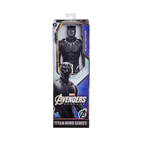 Figura Articulada - Pantera Negra - Titan Hero - Vingadores - Marvel - Hasbro