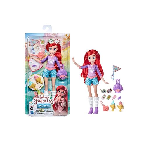 Boneca Princesas - Ariel - Comfy Squad - Detona Ralph 2 - Sugar Rush - Disney - Hasbro