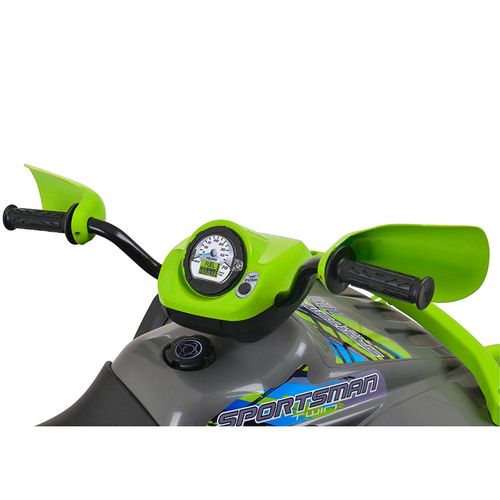 Mini Quadriciclo Elétrico Infantil - Polaris - Sportsman 700 Twin - Verde - 12 Volts - Peg-Pérego