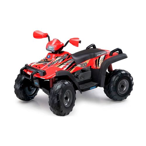 Mini Quadriciclo Elétrico Infantil - Polaris - Sportsman 700 Twin - Vermelho - 12 Volts - Peg-Pérego