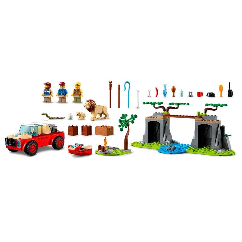 60301-LEGO-City-Off-Roader-para-Salvar-Animais-Selvagens-60301-5
