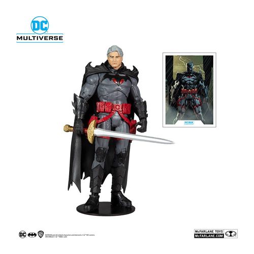 Figura Colecionável Batman Desmascarado - Thomas Wayne - DC Comics Multiverse - Fun