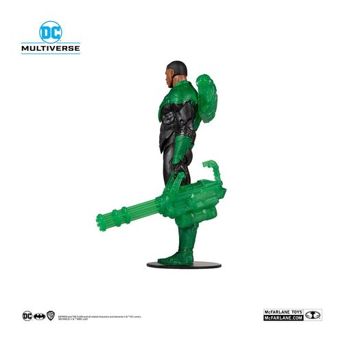 Figura Colecionável Lanterna Verde - John Stewart - DC Rebirth - DC Multiverse - Fun