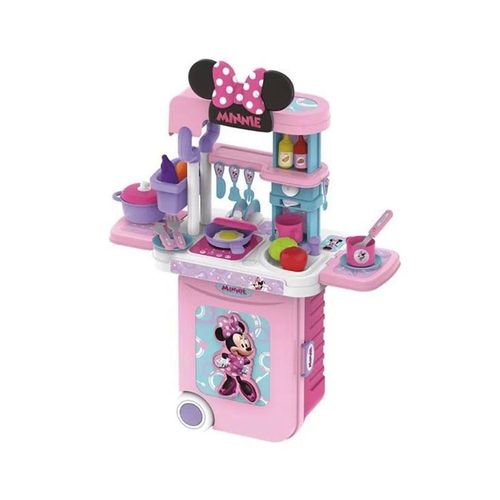 Maleta de Viagem Minnie Cozinha com Luz e Som - Multikids
