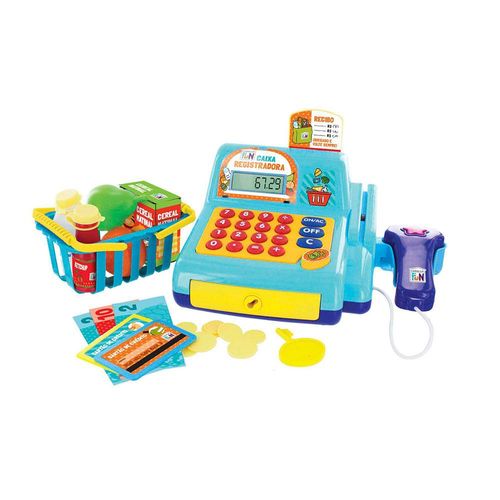 Caixa Registradora - Azul - Creative Fun - Multikids