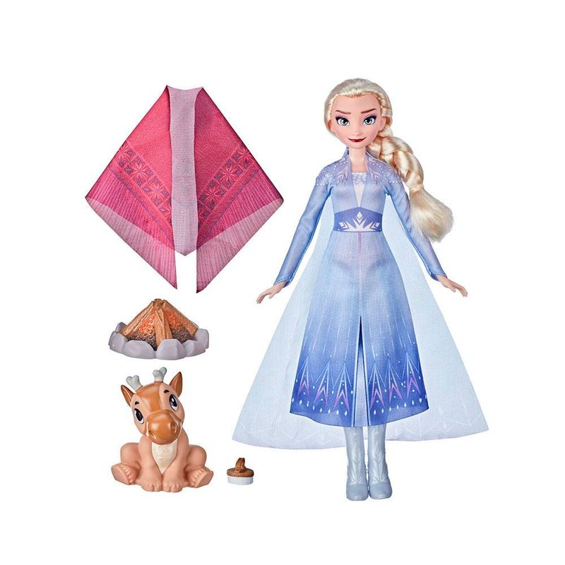 F1582-Boneca-Frozen-com-Acessorios-Elsa-e-Rena-Acampamento-com-os-Amigos--Frozen-2-Hasbro-4