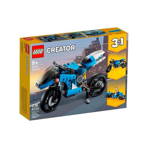 LEGO Creator 3 em 1 - Supermoto - 31114