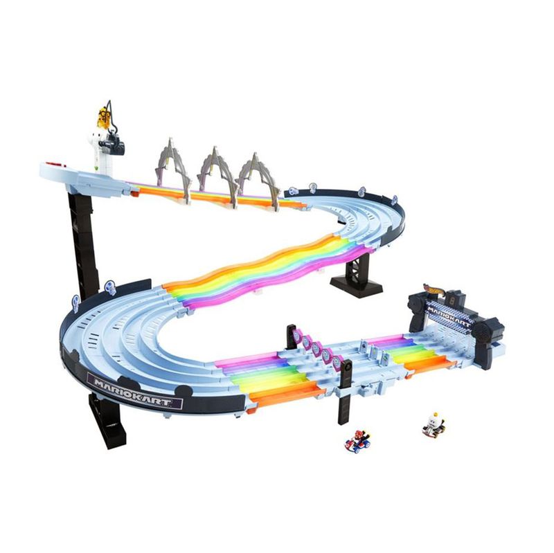 Pista-Hot-Wheels-Mario-Kart-Rainbow-Road-Mattel-MATGXX41-16