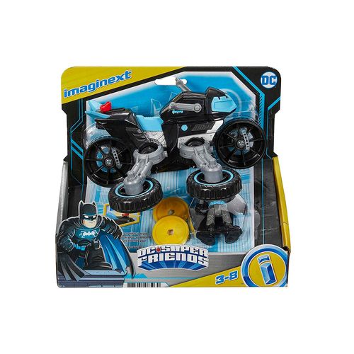 Imaginext DC Super Amigos - Batcycle Bat-Tech - Fisher-Price