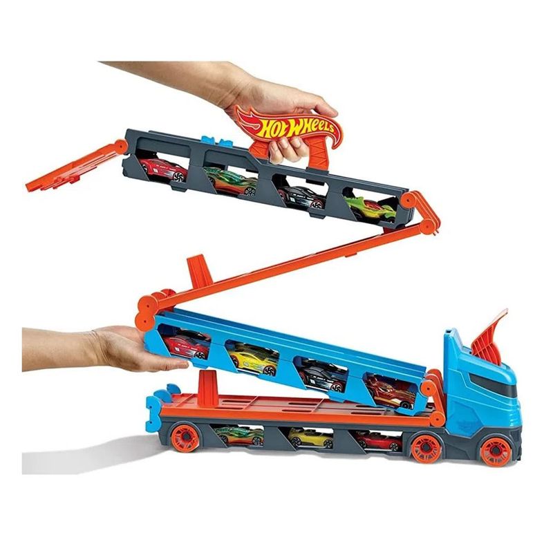 Pista-Hot-Wheels-City-Speedway-Hauler-Caminhao-com-Pista-de-Carrinhos-M-5