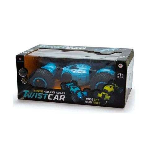 Carrinho de Controle Remoto - Twist Car - Azul - Polbrinq